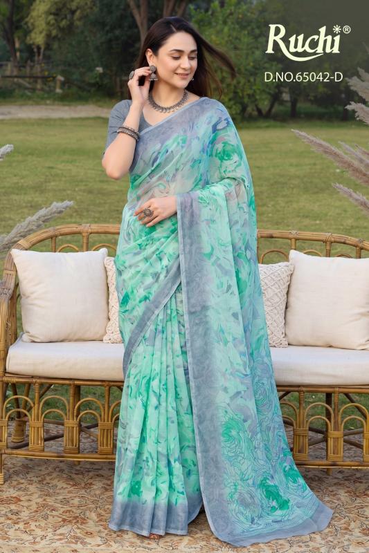 Ruchi saree designer sarees manufacturers in surat